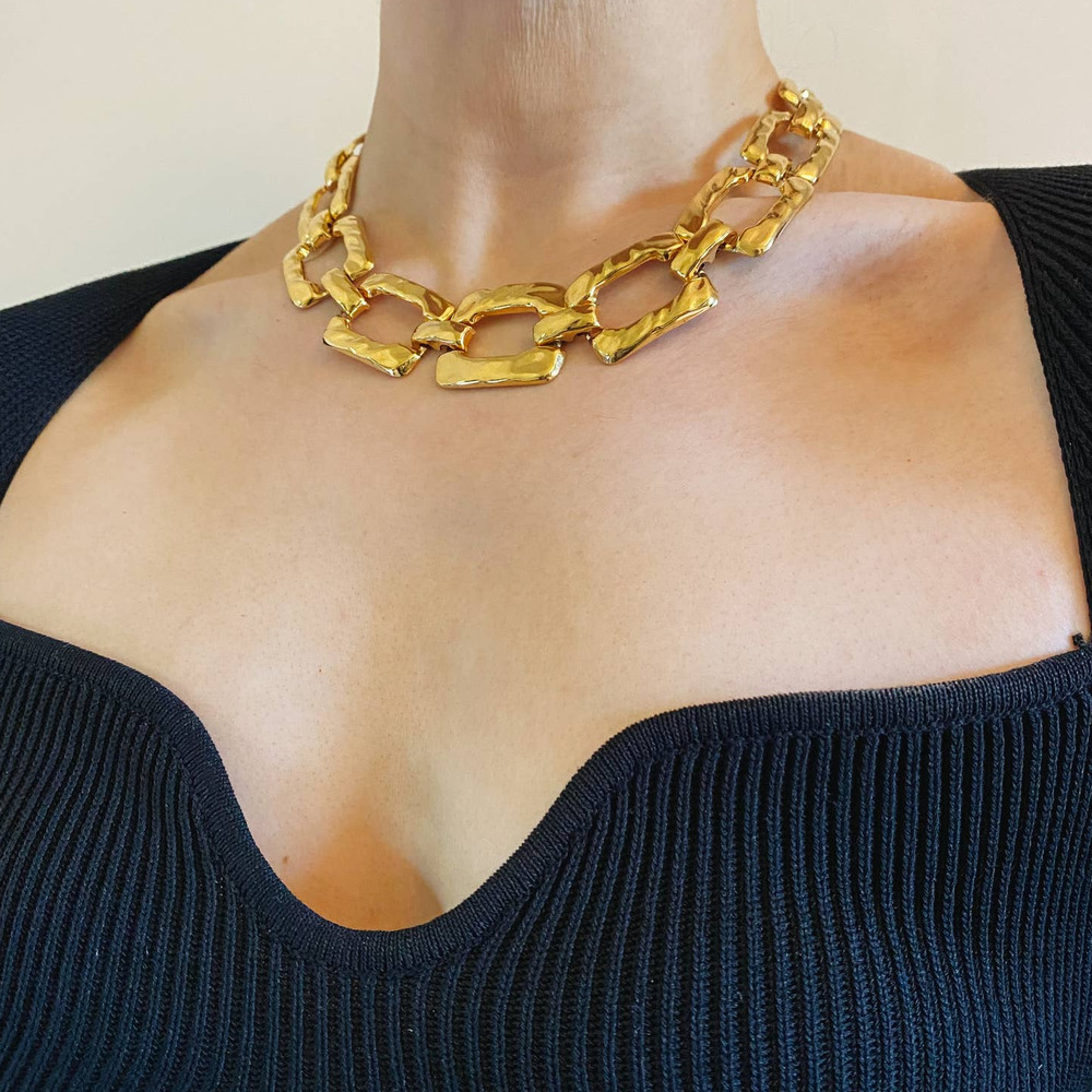 Vintage Gold Chain Necklace
